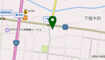 おたからや 下植木店の地図画像