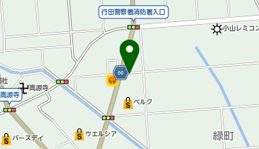 おたからや ベルク行田南店の地図画像