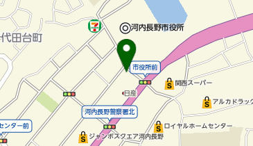 おたからや 河内長野市役所前店の地図画像