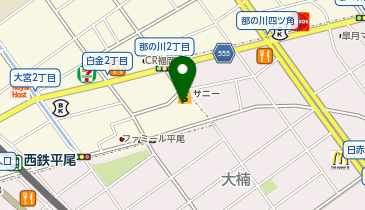 おたからや サニー那の川店の地図画像