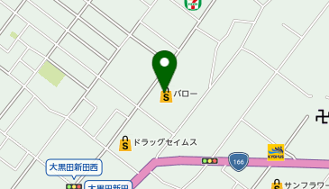 おたからや バロー大黒田店の地図画像