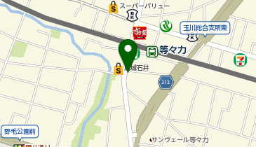 おたからや 等々力店の地図画像