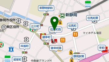 おたからや 新静岡駅前店の地図画像