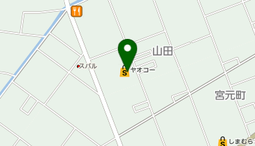 おたからや ヤオコー川越山田店の地図画像