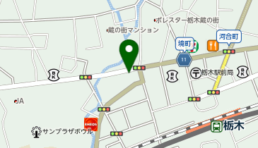 おたからや 蔵の街境店の地図画像