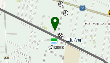 おたからや 二和向台駅前店の地図画像