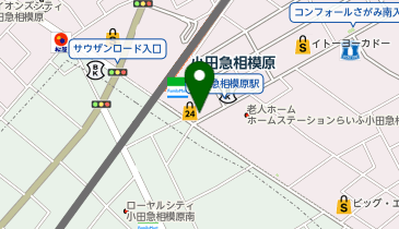 おたからや 小田急相模原駅南口店の地図画像