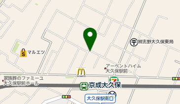 おたからや 京成大久保ゆうロード店の地図画像
