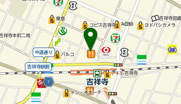 おたからや 吉祥寺本店の地図画像