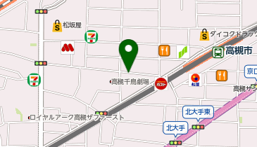 おたからや 高槻センター街店の地図画像