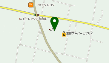 おたからや エブリイ六条店の地図画像