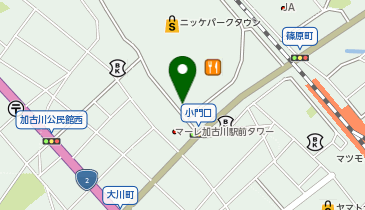 おたからや 寺家町店の地図画像