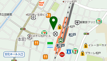 おたからや 松戸西口駅前店の地図画像