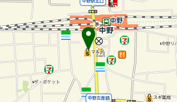 おたからや 中野マルイ店の地図画像