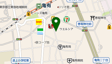 おたからや 亀有ゆうろーど店の地図画像