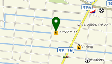 おたからや マックスバリュ増泉店の地図画像