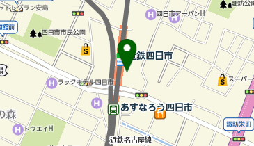 おたからや 近鉄百貨店四日市店の地図画像