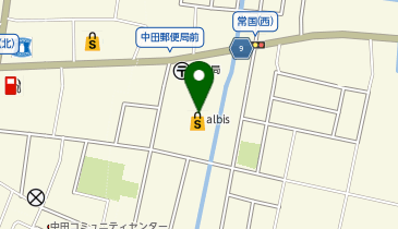 おたからや アルビス中田店の地図画像
