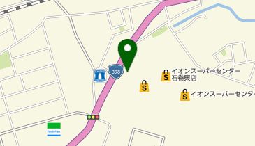 おたからや イオンスーパーセンター石巻東店の地図画像