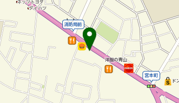 おたからや 所沢けやき台店の地図画像