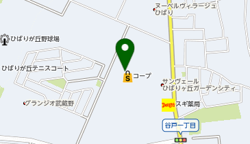 おたからや コープひばりが丘店の地図画像