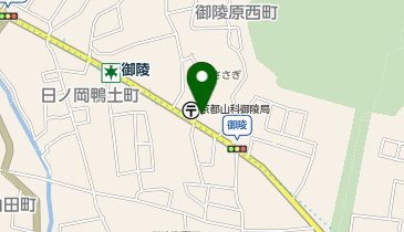 おたからや 御陵駅前店の地図画像
