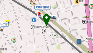 おたからや 武蔵新田店の地図画像