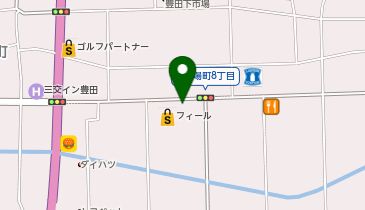 おたからや フィールフードメッセトヨタ店の地図画像