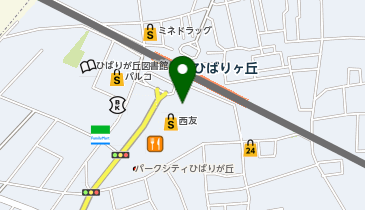 おたからや 西友ひばりケ丘駅前店の地図画像
