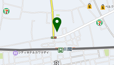 おたからや 川間駅前店の地図画像
