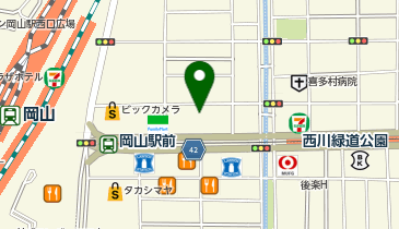 おたからや 岡山イコットニコット店の地図画像