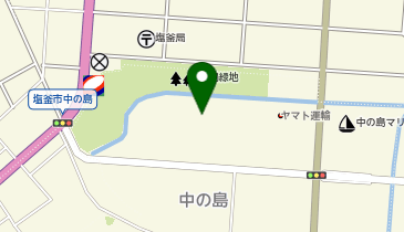 おたからや ヤマザワ塩釜中の島店の地図画像