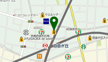 おたからや 自由が丘デパート店の地図画像