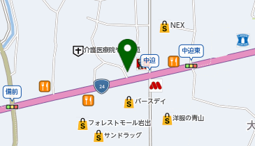 おたからや 溝川店の地図画像