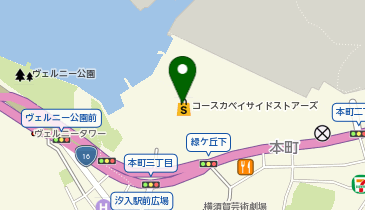 おたからや コースカベイサイド横須賀店の地図画像