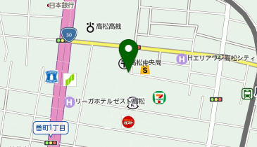 おたからや 高松兵庫町店の地図画像