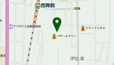 おたからや バザールタウン舞鶴店の地図画像