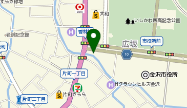 おたからや 香林坊店の地図画像