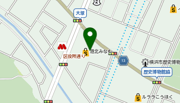 おたからや 港北みなも店の地図画像