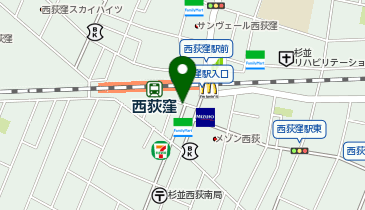 おたからや 西荻窪駅南口本店の地図画像