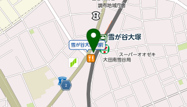 おたからや 雪が谷大塚駅前店の地図画像