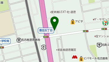 おたからや 道徳店の地図画像