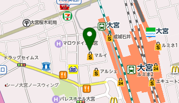 おたからや 大宮マルイ店の地図画像