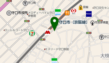 おたからや 京阪守口店の地図画像
