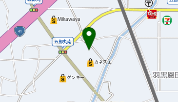 おたからや カネスエ五郎丸店の地図画像
