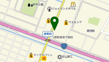 おたからや 原東店の地図画像