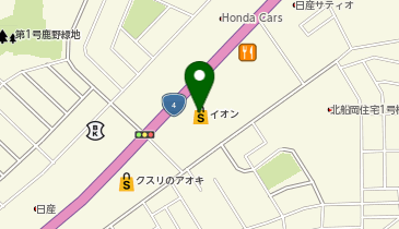 おたからや イオン船岡店の地図画像