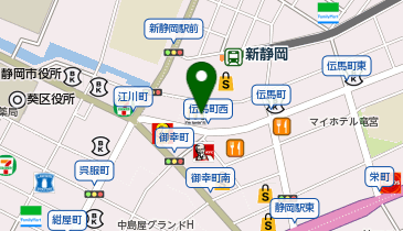 おたからや 新静岡駅前店の地図画像