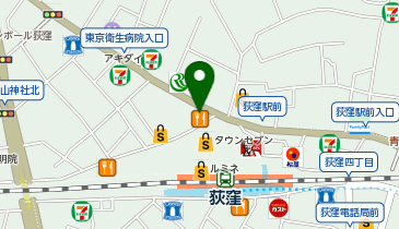 おたからや 荻窪駅北口本店の地図画像