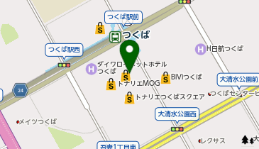 おたからや トナリエつくばスクエア店の地図画像